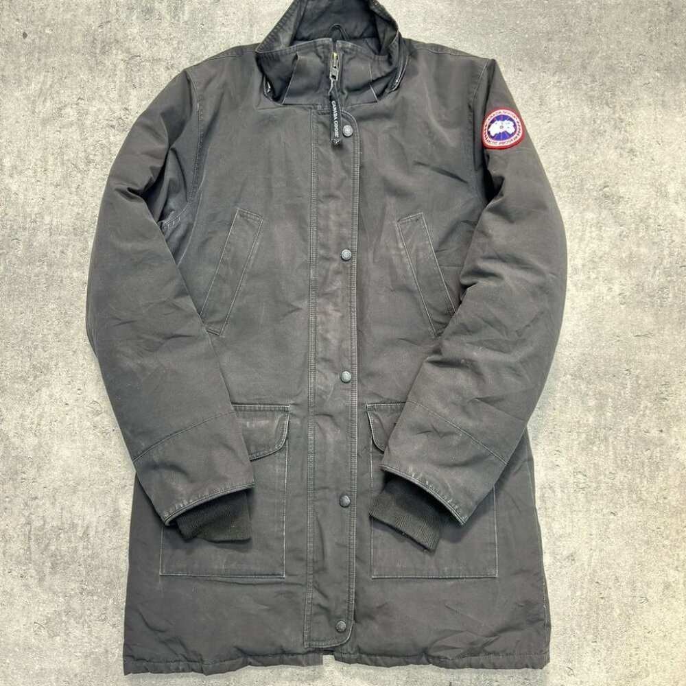 Canada Goose Down Parka Winter Coat Jacket Size Large Black